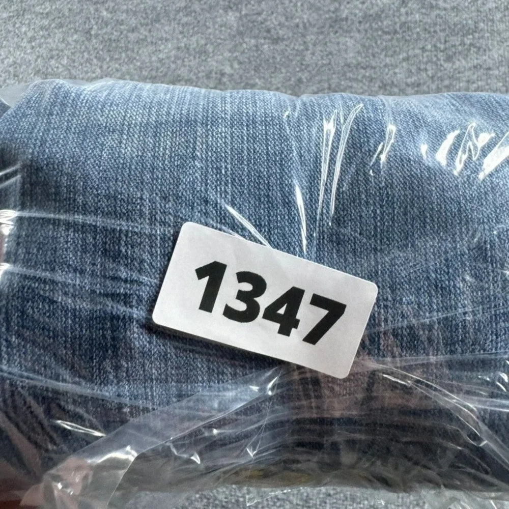 American Eagle Jeans Mens 31x32 Blue Slim Straight Cotton Stretch Denim Workwear